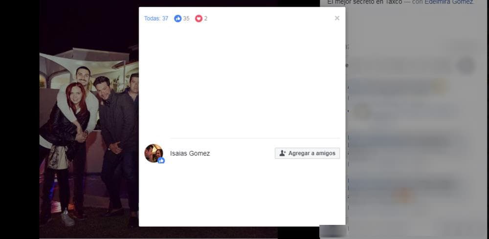 Dos videos de la inauguración fueron grabados por Jasso Altamirano. Entre él e Isaías Gómez había interacción también en redes sociales.