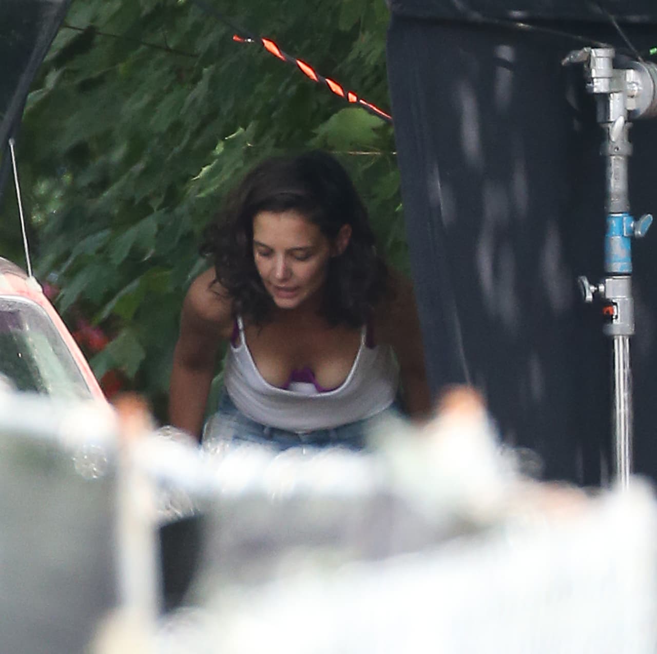 Como verás, mostró un atrevido escote.