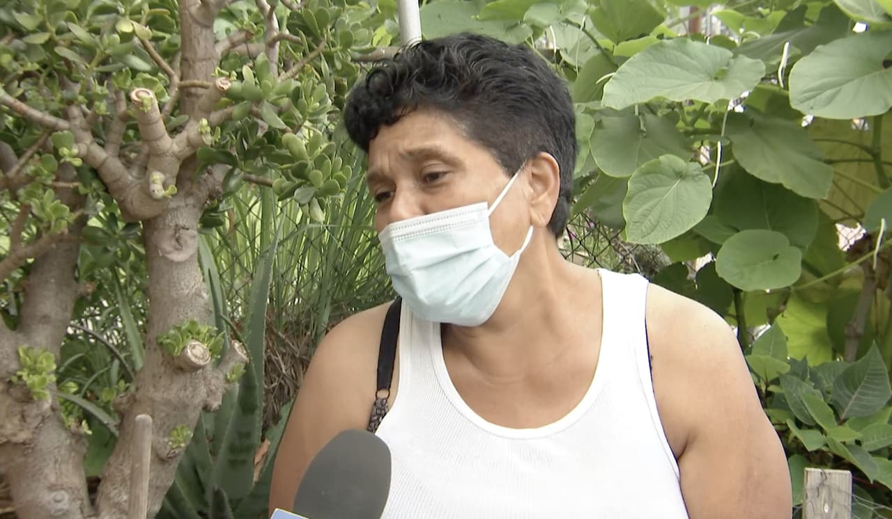 Su esposa, Socorro Serrano, quien estaba al otro lado de la calle, narra con tristeza cómo estuvo cerca de ser agredida. 
<b>“Yo me siento mal porque yo miré y no pude ayudar a mi esposo.</b> Yo quería hacer algo porque no me le hiciera daño y no pude. Me quedé en shock porque no pude hacer nada por mi esposo”.