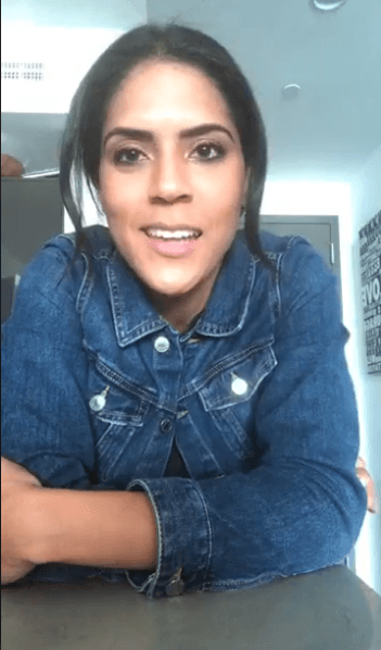 Francisca aprovechó para expresarle a los usuarios conectados al Facebook Live el cariño que les tiene y reiterarles que sus mensajes en los que le mandan bendiciones la hacen sentir muy especial.