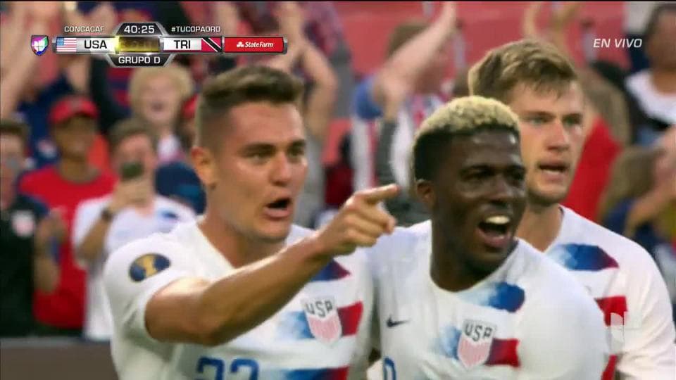 ¡GOOOL! Aaron Long anota para USA