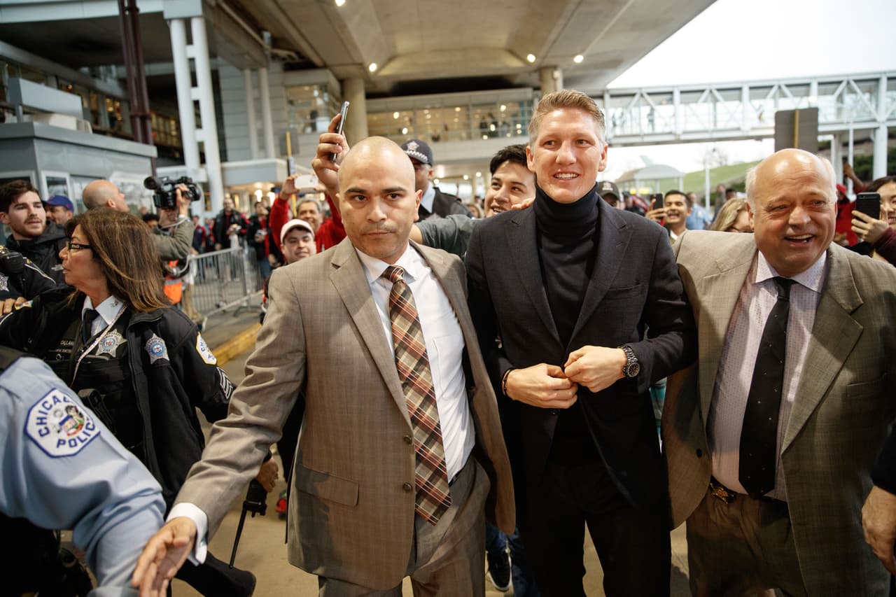 Schweinsteiger fue fichado por Chicago Fire el pasado 21 de marzo tras salir del Manchester United.