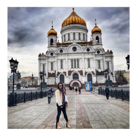 La protagonista de 
<b><a href="http://www.univision.com/novelas/vino-el-amor">'Vino el amor'</a></b> ha presumido las hermosas construcciones de su ciudad.