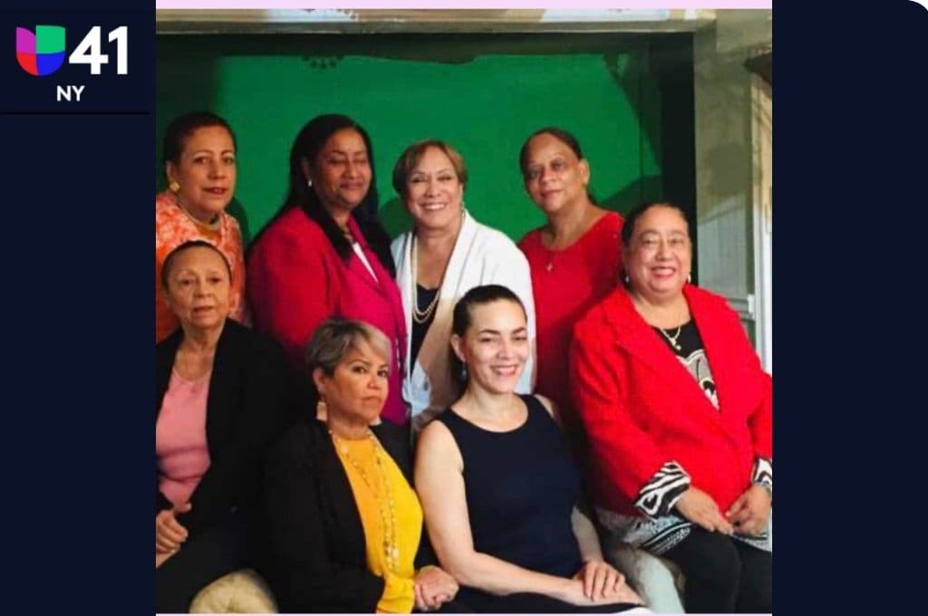 Maritza Fernández nos compartió la foto de la que dijo son las integrantes de la Asociación de Mujeres Progresistas en Nueva York.