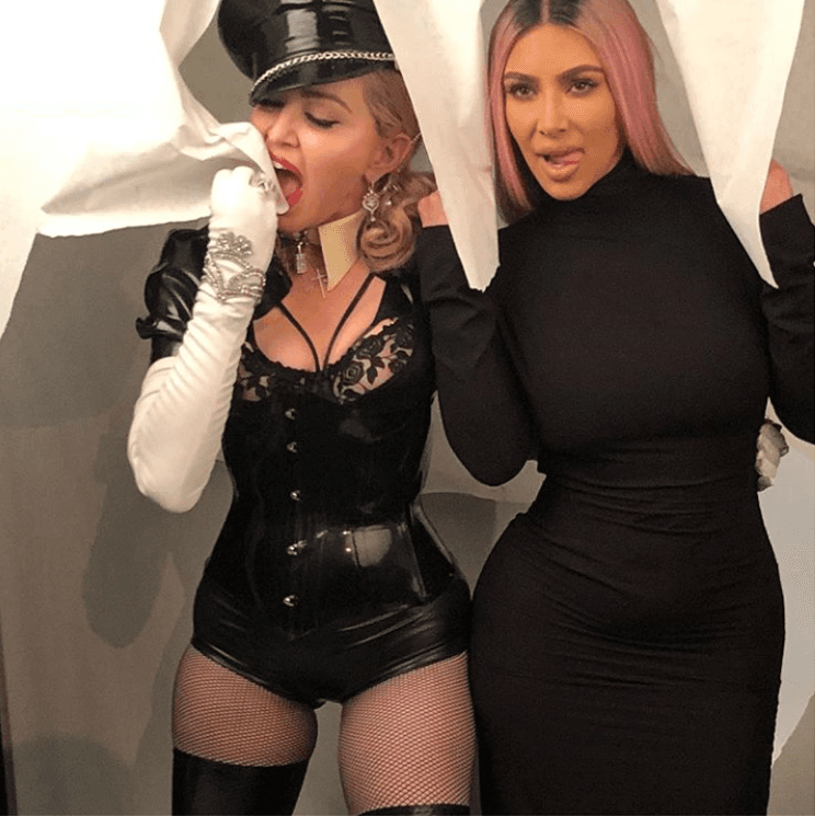 Madonna publicó esta foto en Instagram con el mensaje: "un presagio de lo que está por venir".