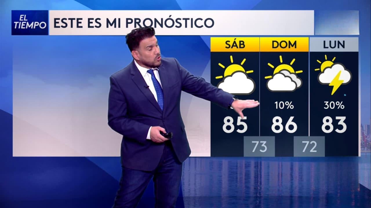Pronóstico del tiempo hoy en Miami: Cielos parcialmente nublados; el termómetro alcanzará 83 °F