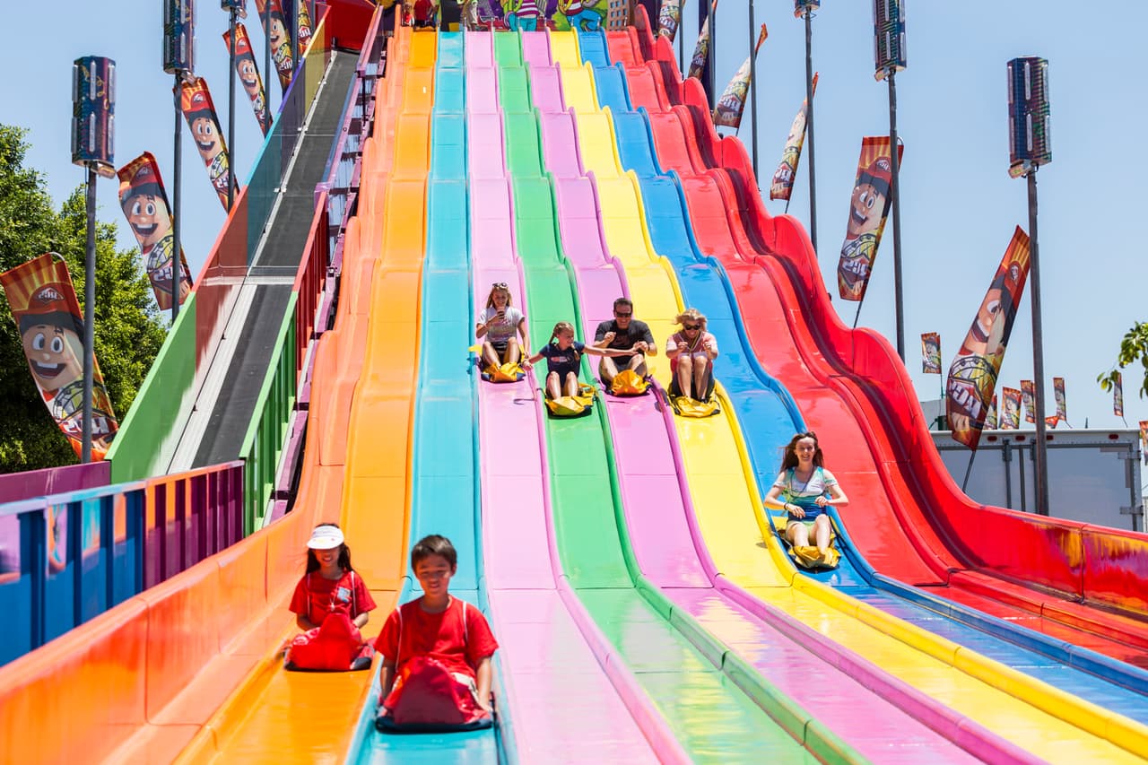 La primera vez que la Feria de OC se suspendió fue durante la Segunda Guerra Mundial entre 1942 y 1947.
<br>