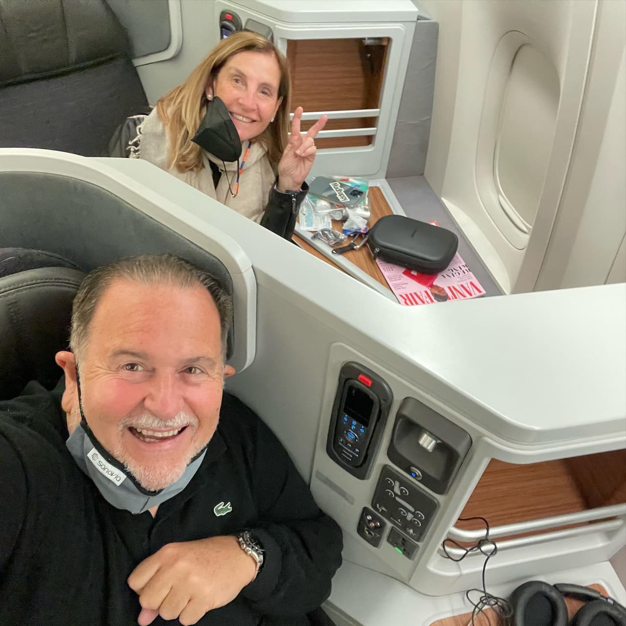 Aunque estuvo a inicio de año conduciendo el show, el presentador regresó al país europeo en un corto viaje.