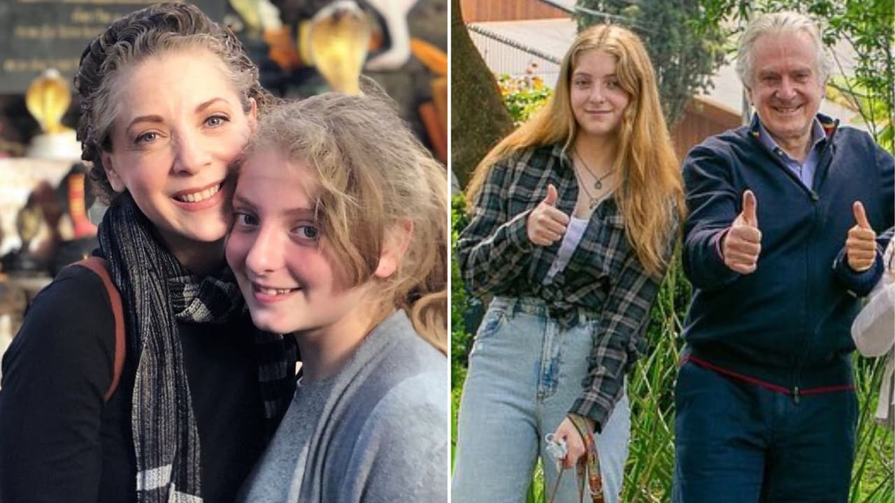 Constanza, la hija de Edith González, reaparece junto a su padre Santiago Creel, madrastra y hermanastras