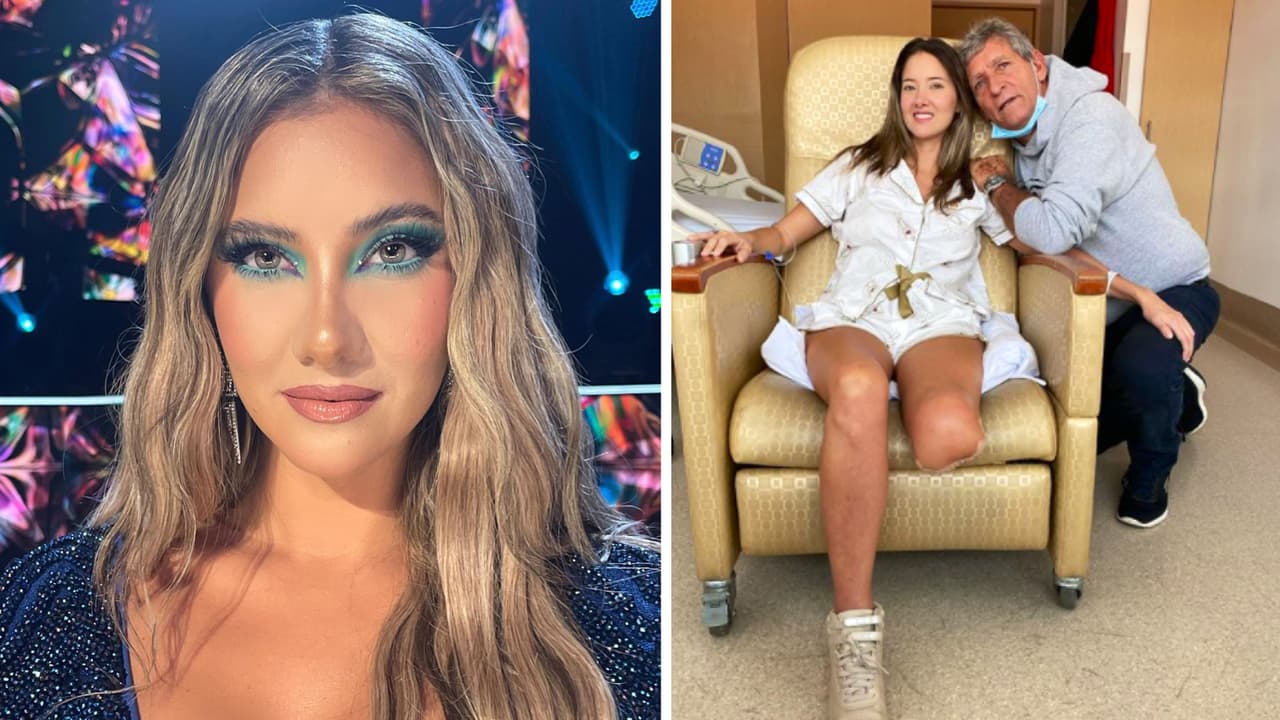 “Qué malos que son”: Daniella Álvarez ‘regaña’ a su papá por reírse de su pie protésico