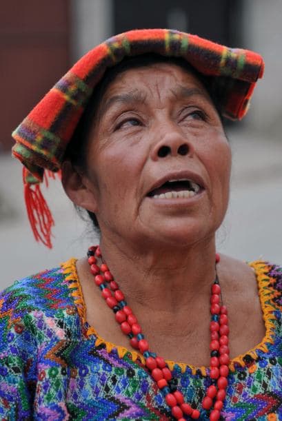 Alayna Wool, fue la encargada del diseño del mural y recopiló gran parte de las fotografías que tan sólo reflejan la cuarta parte de las víctimas de la guerra en Rabinal.