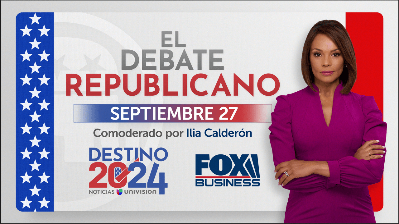 Cómo ver el segundo debate presidencial republicano en español por Univision