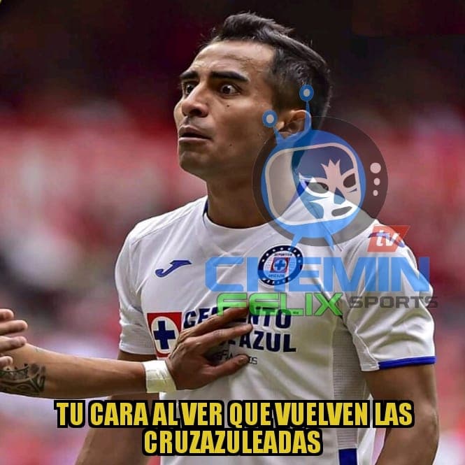 Cruz Azul la 'cruzazuleo' en el minuto 94 ante Toluca y los memes se comen a la Máquina.