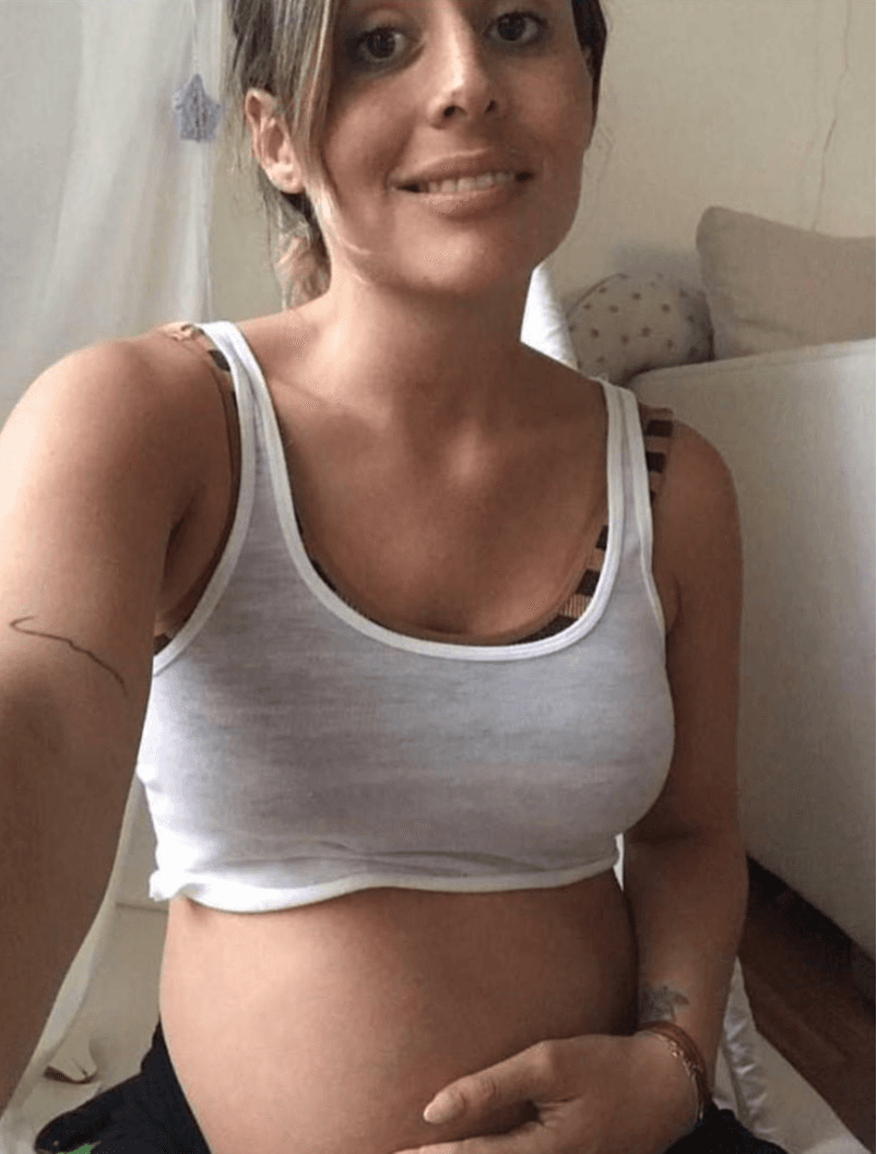 La hija menor de Gonzalo Vega ha compartido también a través de Instagram el desarrollo de su segundo embarazo.