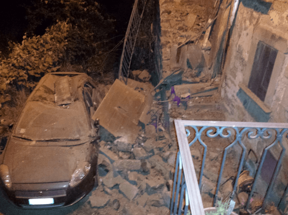 Primeras imagenes del terremoto en el centro de Italia