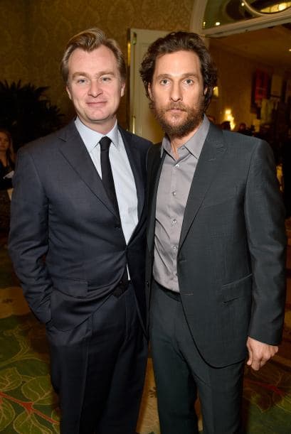 Christopher Nolan y Matthew McCounaughey