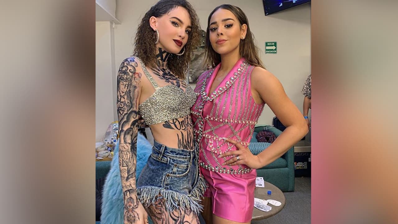 "Se volvió loco el internet": Belinda y Danna Paola encendieron las redes
