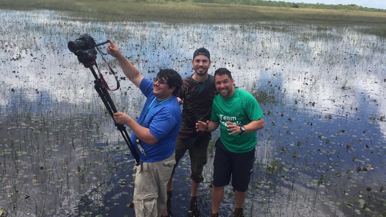 Camarógrafos y fotógrafos también demostraron ser muy valientes, ¿no les parece?