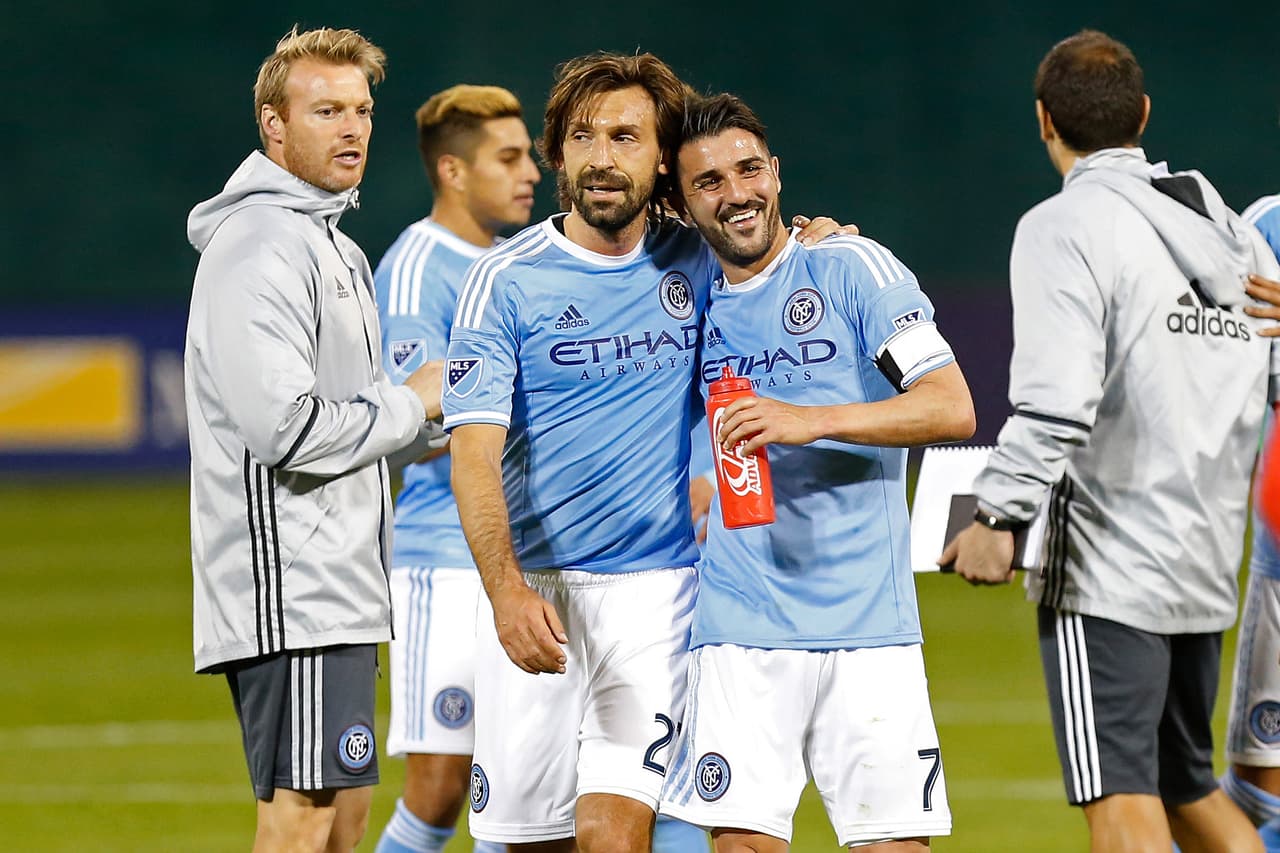David Villa y Andrea Pirlo encontrarán caras nuevas en el New York City FC de 2017