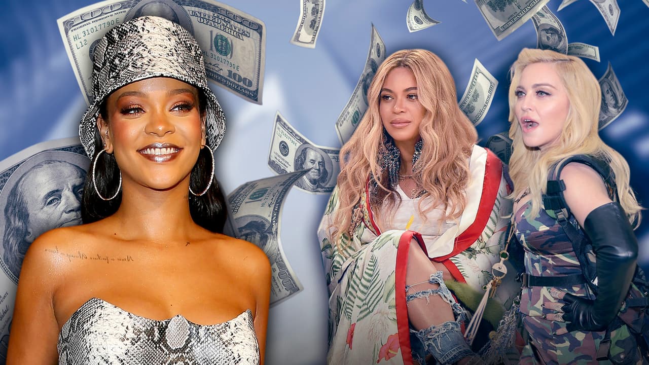 Ni Beyoncé, ni Madonna: Rihanna es la más rica según Forbes