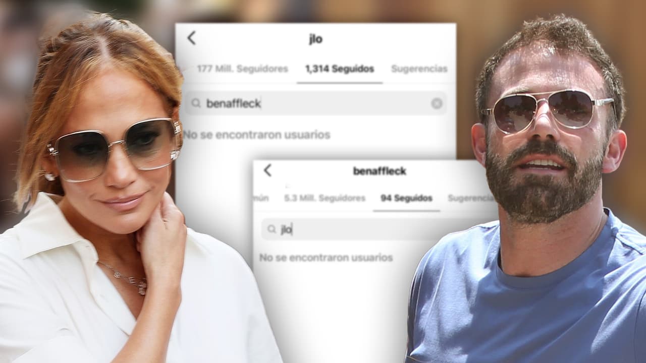 JLo y Ben Affleck gozan de su amor ante el ojo de todos, pero no en Instagram 

