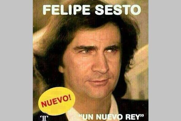 También se realizó la comparación de Felipe con Camilo Sesto. (Imagen tomada de las redes sociales)