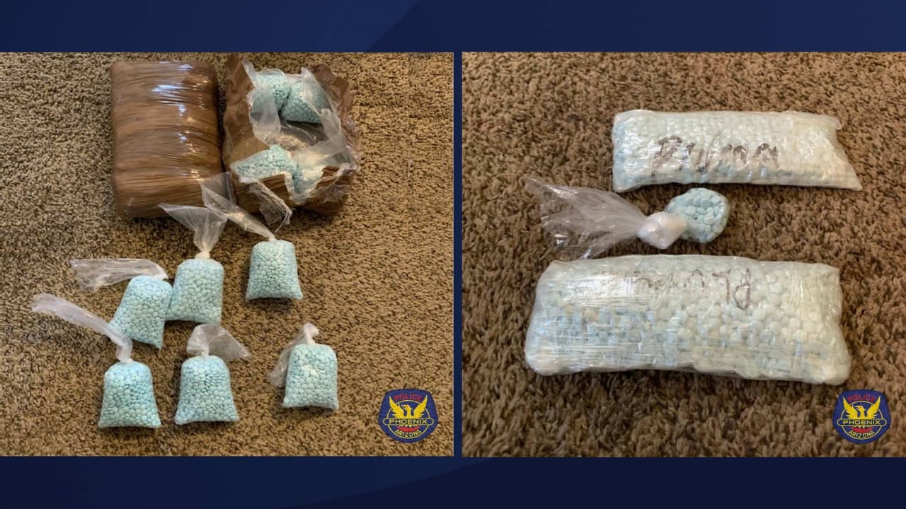 “La orden [de allanamiento] se cumplió después de arrestar a un hombre que vendía píldoras de fentanilo a agentes encubiertos varias veces”, se lee en un 
<a href="https://www.facebook.com/PhoenixPolice/posts/276048451230567" target="_blank">comunicado de la policía de Phoenix.</a>