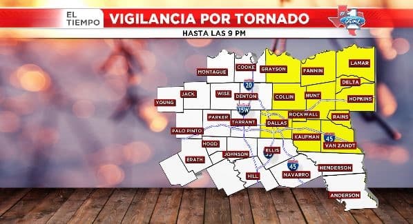 Cancelada: VIGILANCIA POR TORNADO