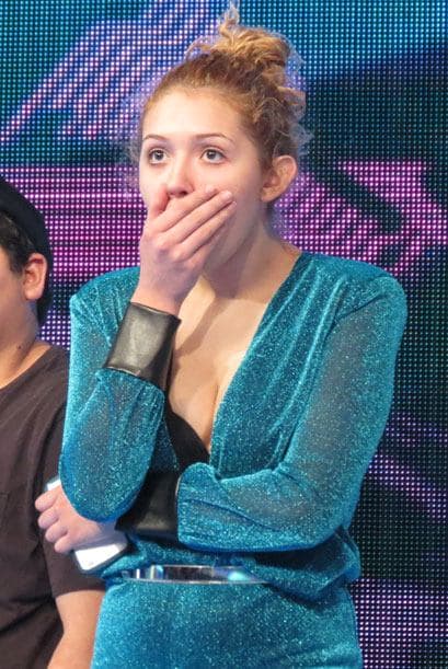 ¡Pero muy sorprendida a Paloma!