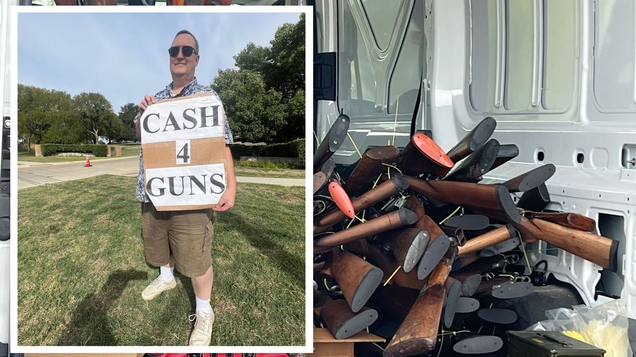 Intercambio de armas de fuego por tarjetas de regalo: La iniciativa de un concejal en la lucha contra la violencia en Texas