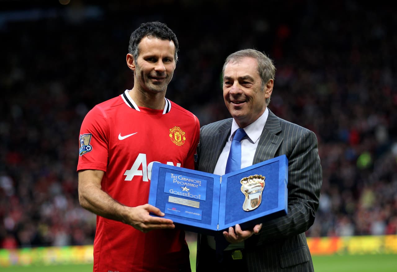 Durante el 2011 Ryan Giggs con Manchester United (Gales, 37 años)