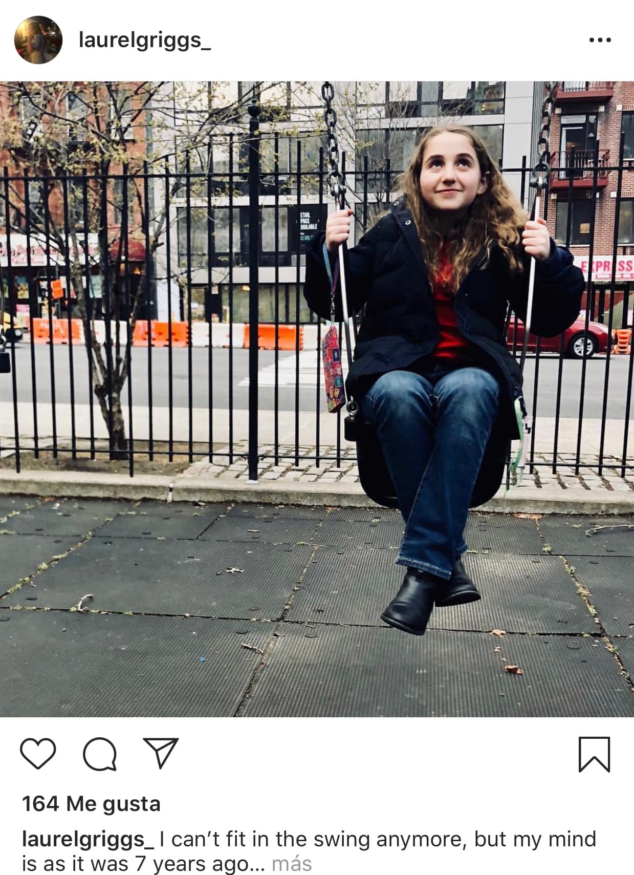 A su corta edad, Laurel Griggs ya contaba en su resumé con experiencia en Broadway, donde junto a Scarlett Johansson trabajó en la obra 'Cat on a hot tin roof'.