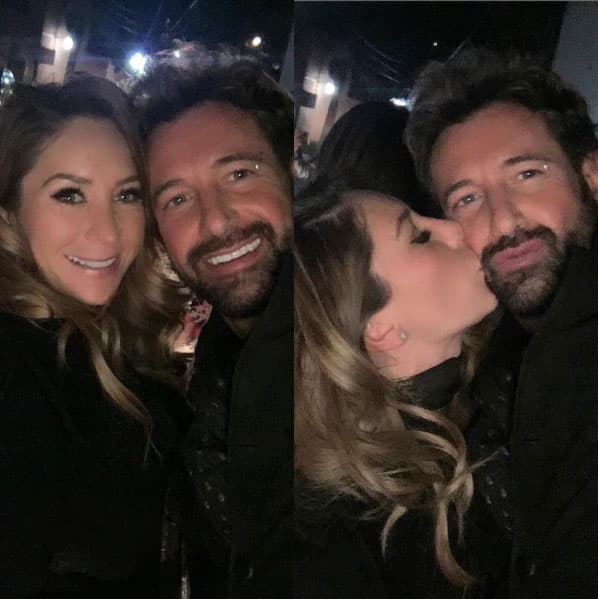 Gabriel Soto y Geraldine Bazán pasaron Noche Buena en casa de amigos muy cercanos.