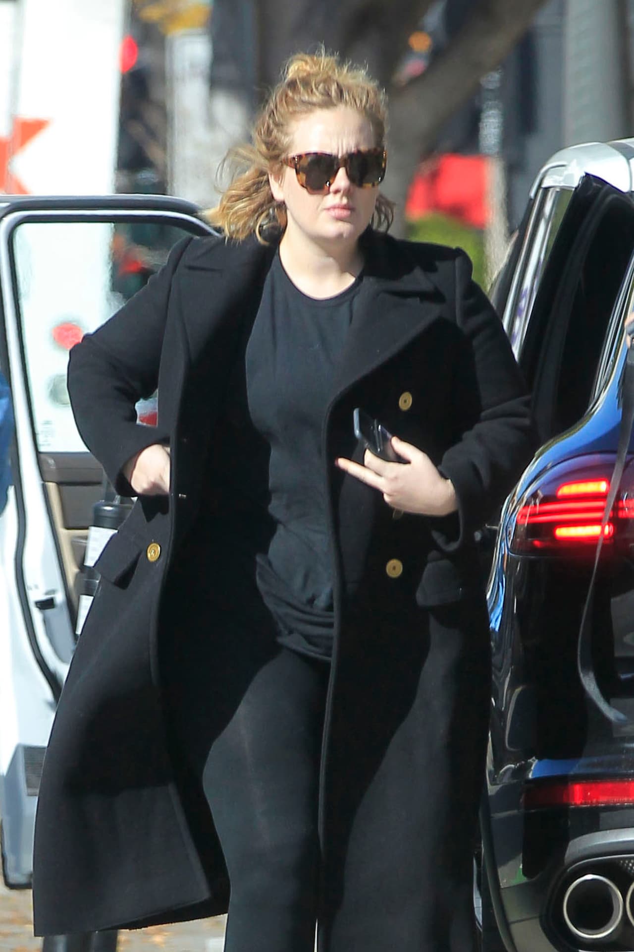 Mientras tanto, quedó feliz con sus geniales compras.