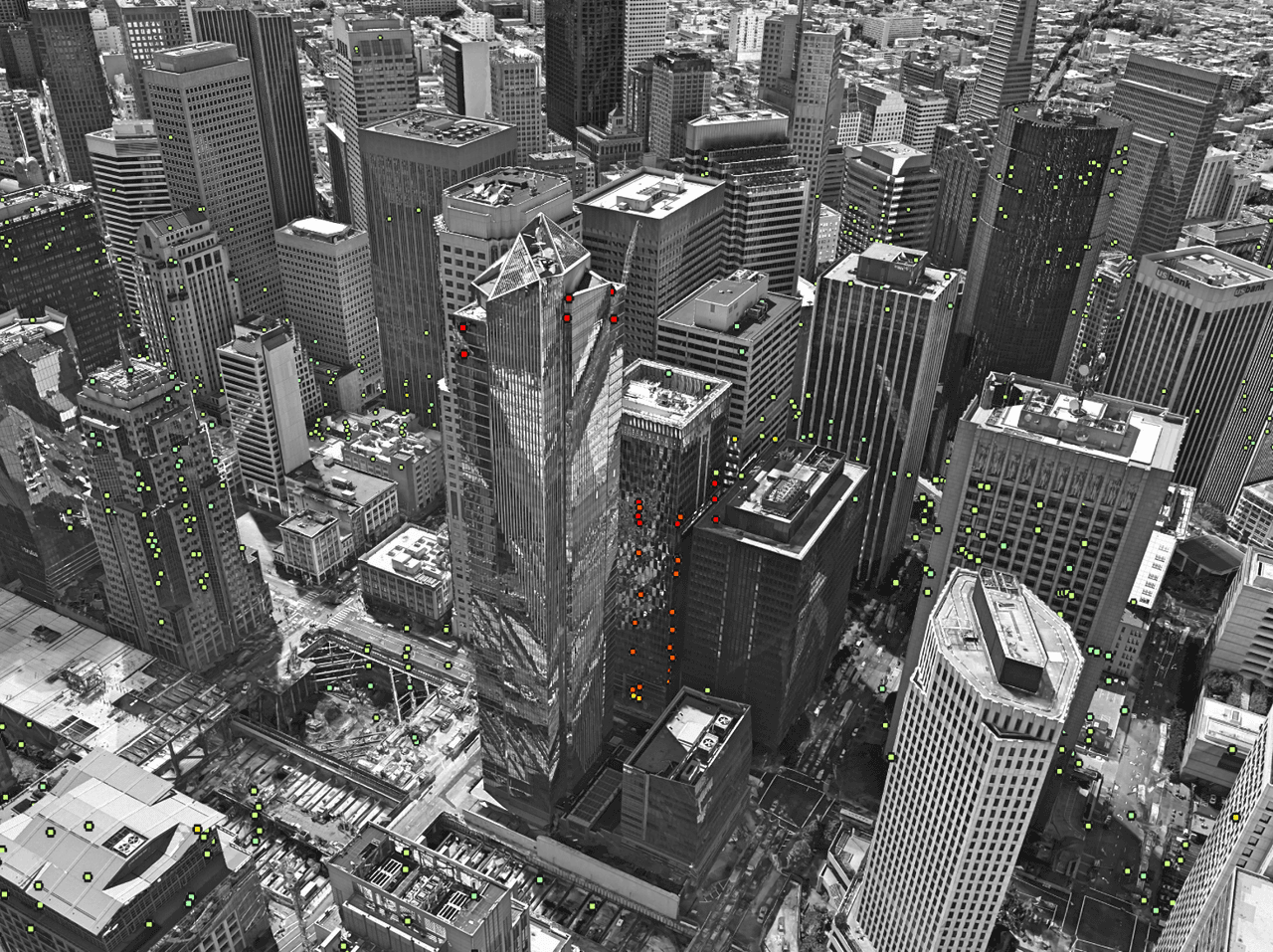 Rascacielos en el Distrito Financiero de San Francisco.