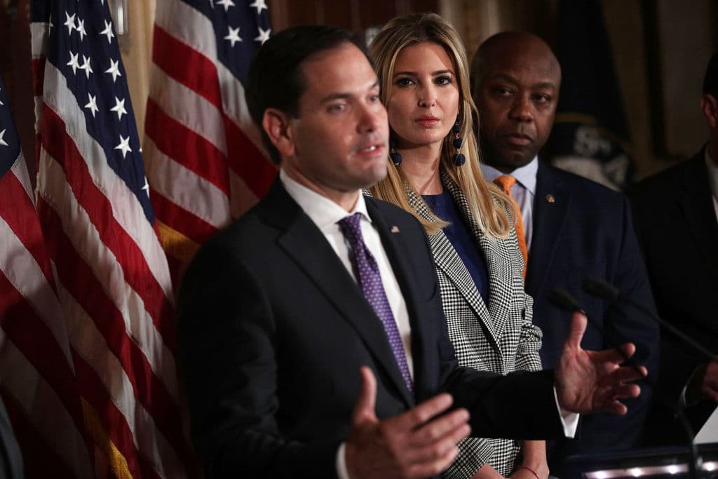 Ivanka Trump no planea competir por el escaño de Marco Rubio