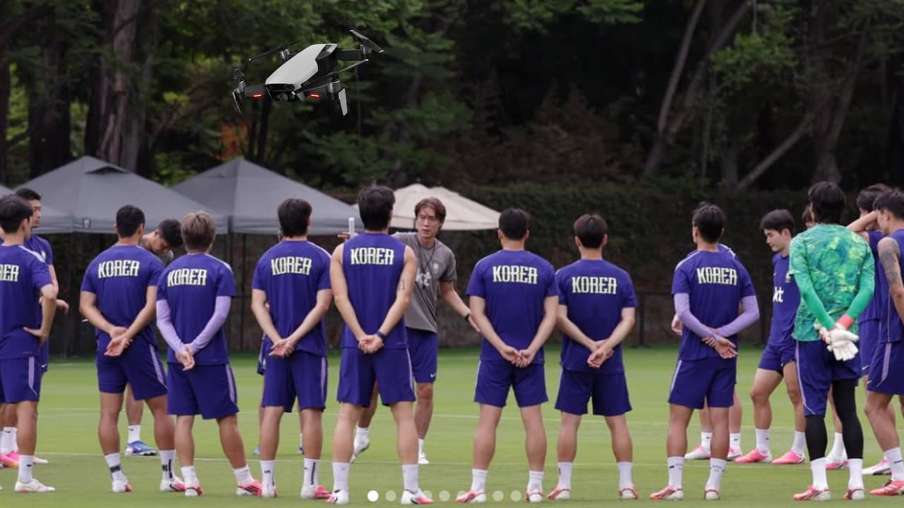 Corea del Sur solicita investigación a FIFA por la presencia de dron en su entrenamiento