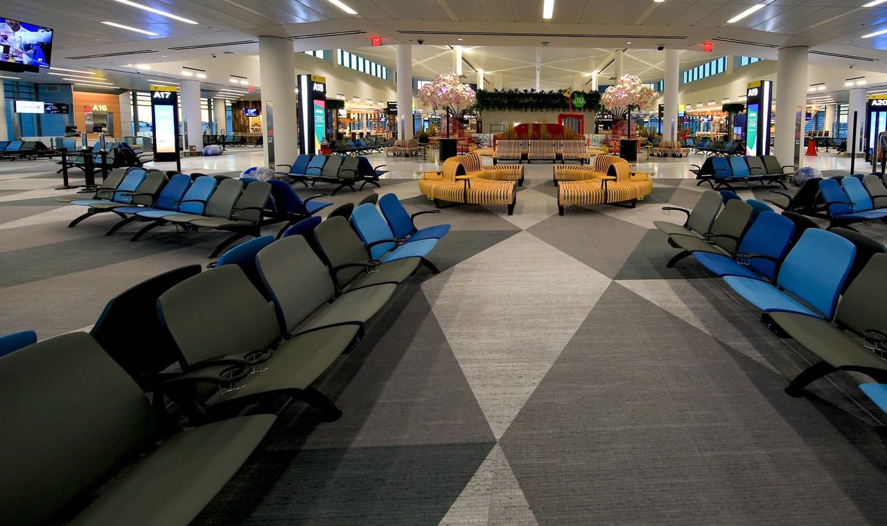 La nueva terminal A del Aeropuerto Internacional Newark Liberty ya está funcionando