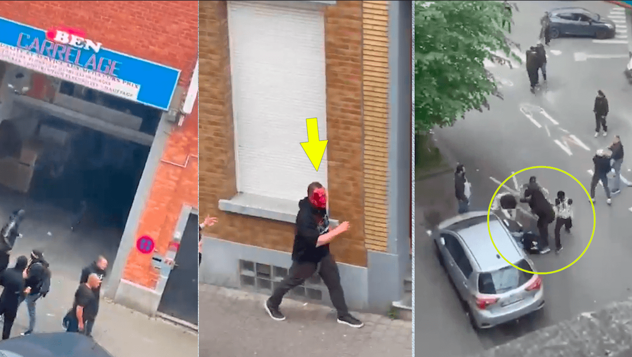 Hooligans de Brujas desatan la violencia tras final que pierde 'Chino' Huerta