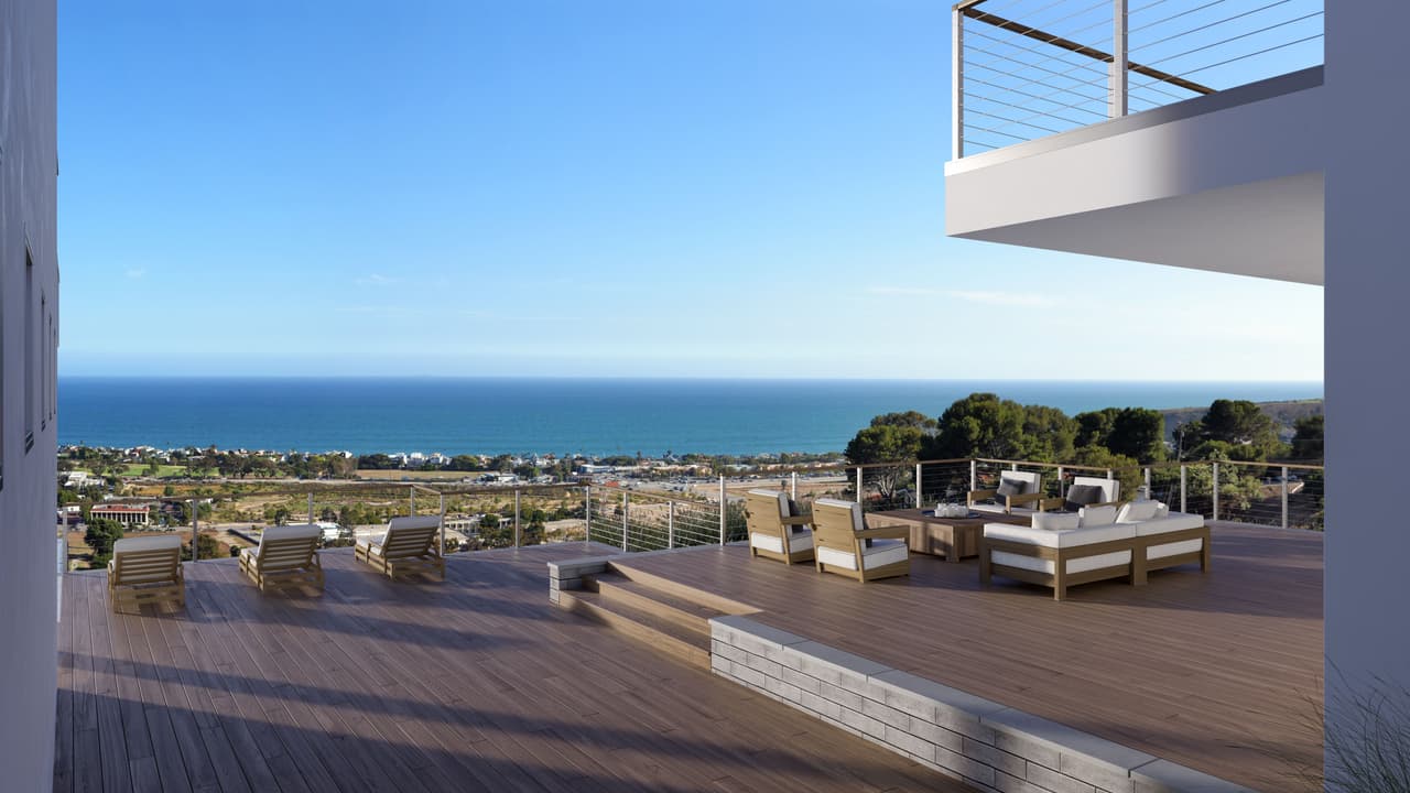 La nueva vista del castillo.