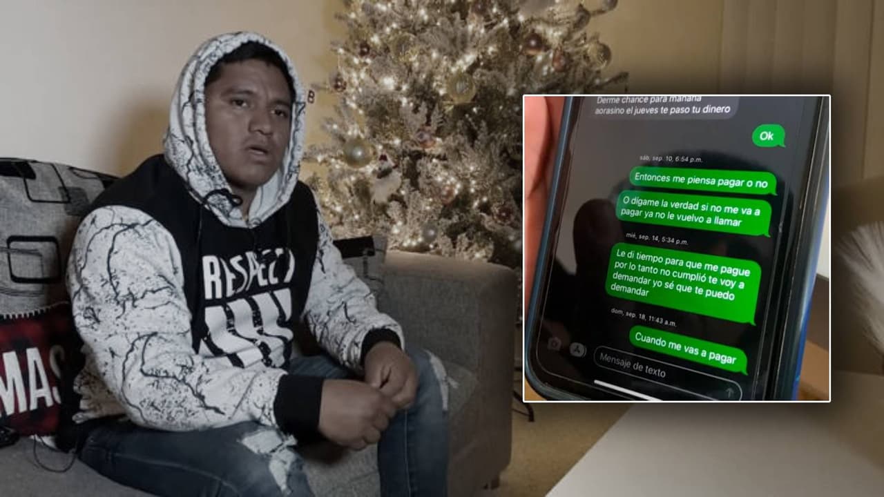 "Lo llamo y nunca me contesta": denuncia que trabajó semanas en construcción y el contratista nunca le pagó