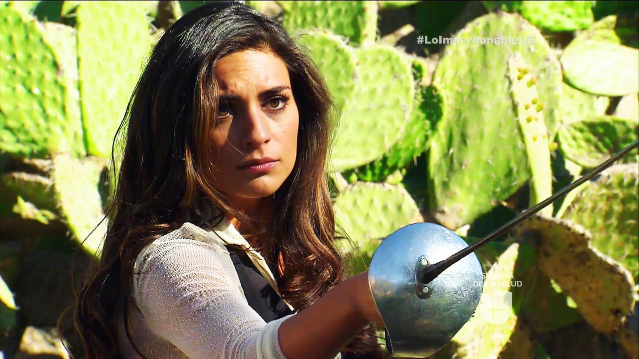 Verónica se enfrentó a Martín y estuvo muy cerca de herirlo.