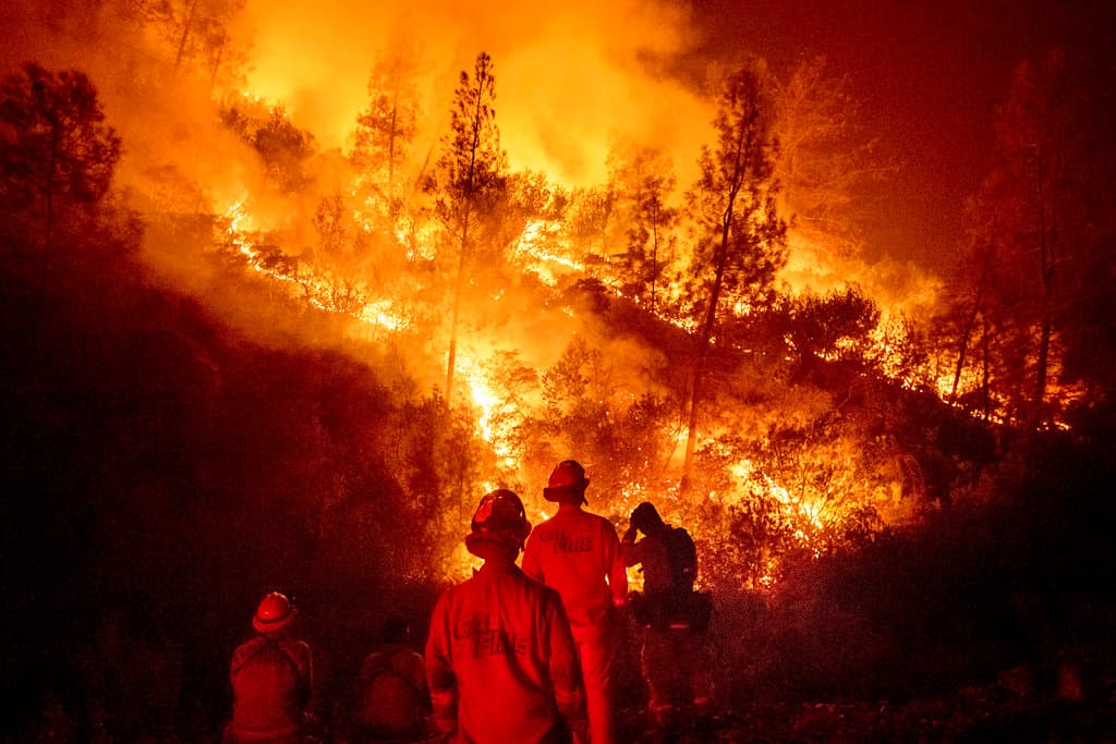 Calor, viento y sequía provocan incendios forestales en el oeste de Estados Unidos