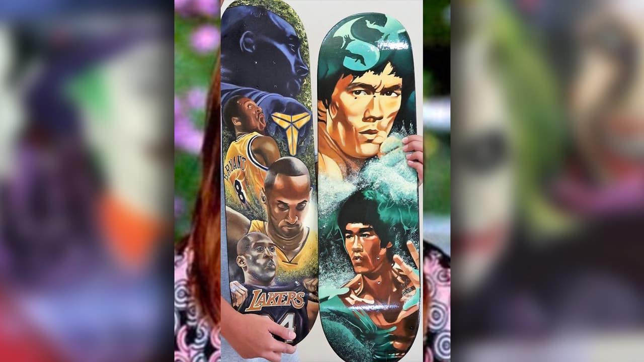 Las patinetas no pueden decorarse con símbolos de pandillas, imágenes sexuales gráficas, o otro elemento vulgar. Los artistas usaron su imaginación, reflejando 
<b>temas socialmente relevantes, superhéroes, íconos deportivos y cultura pop.</b>