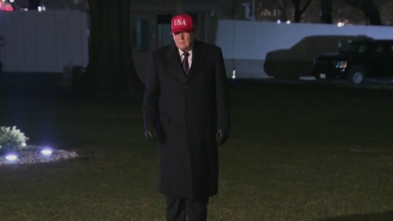 Trump advierte guerra prolongada y guarda silencio en Casa Blanca