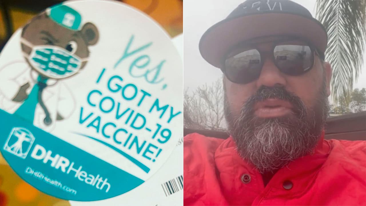 Ricky Muñoz, de 45 años, líder y vocalista de Grupo Intocable, causó también polémica al decir que gracias a las palancas consiguió la vacuna contra el COVID-19, y luego aclaró que solo se trató de suerte y expuso los efectos que presentó.