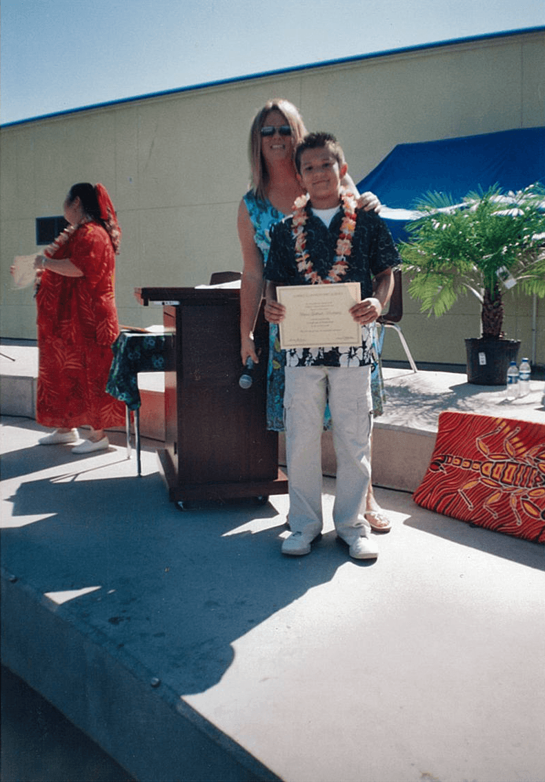 Brian llegó a las audiciones con su novia. Tenía futuro como futbolista, pero una lesión lo cambió todo. Ahora busca triunfar en La Banda.