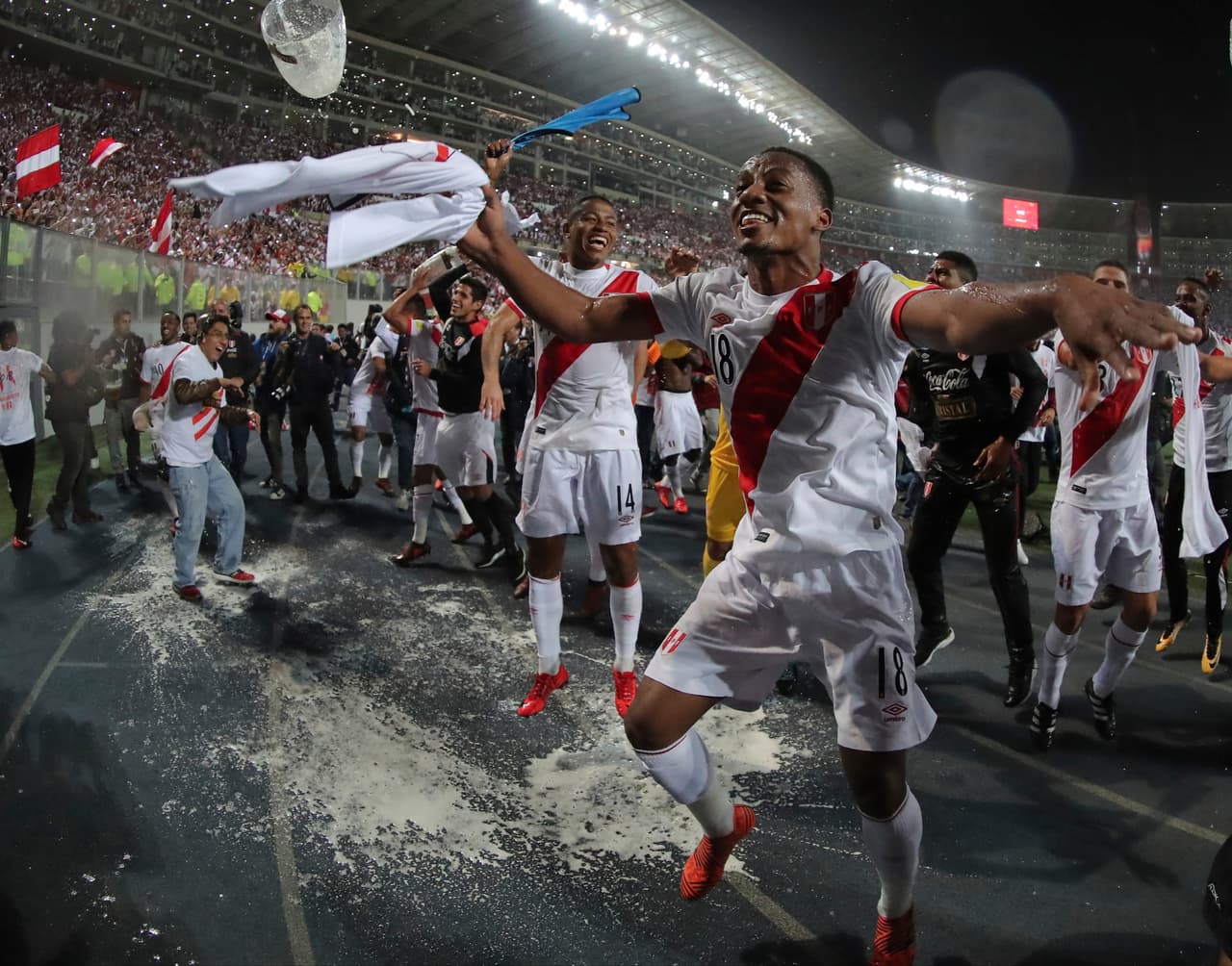 Mientras que la selección de Perú entró a Rusia 2018 desde el repechaje ganándole 2-0 a Nueva Zelanda, siendo el último clasificado a la fiesta mundial del fútbol.