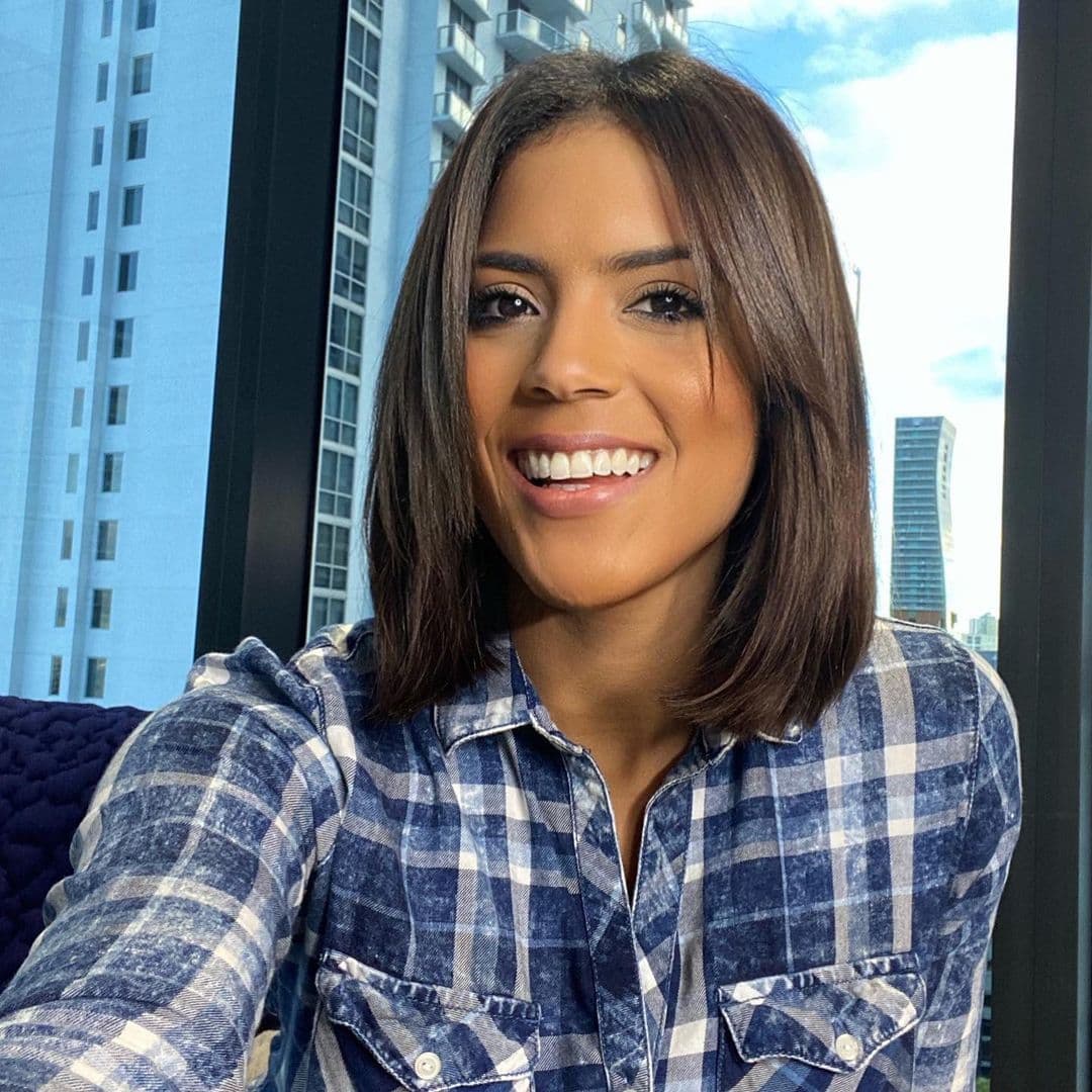 La hermosa Fran nos sorprendió con un cambio de look. Lo que no cambia es lo bella que se ve, como sea que lleve el cabello.