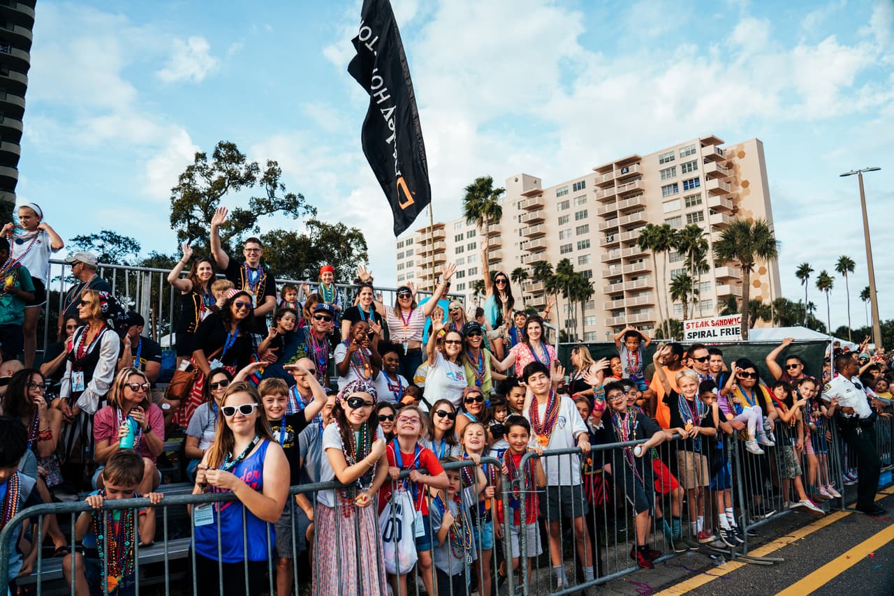 Estas calles estarán cerradas este sábado en Tampa por el Desfile de Niños de Gasparilla